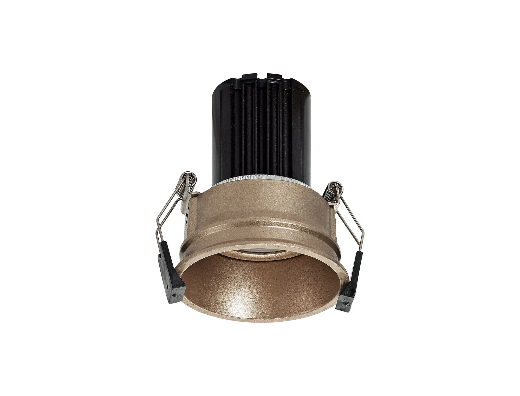 Bania A 10 Tridonic Powered 10W 2700K 760lm 36° CRI>90 LED Engine Gold Adjustable Recessed Spotlight; IP20 DM200939  Dlux Bania A 10